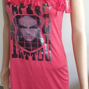 Kesseley graphic design tank top